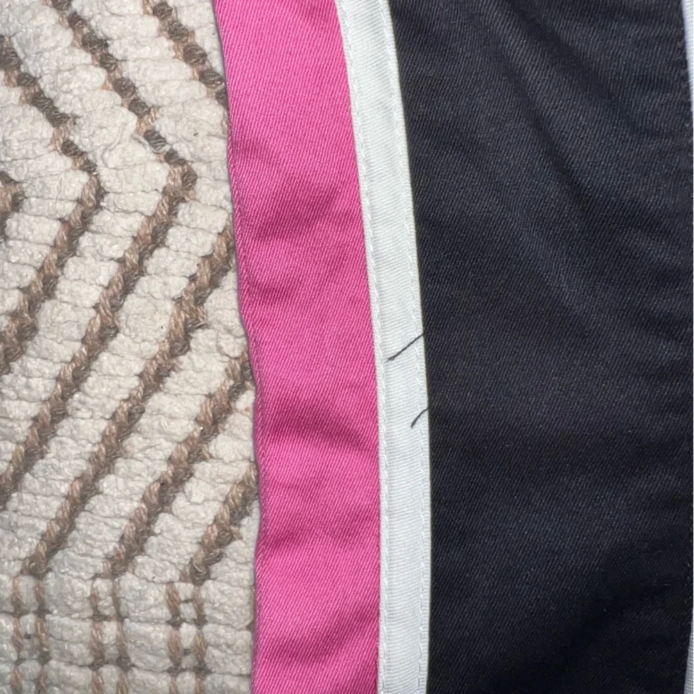 Harley-Davidson Women’s Pink Black Zip Front Mechanic Garage Shirt Size Medium - Picture 3 of 11
